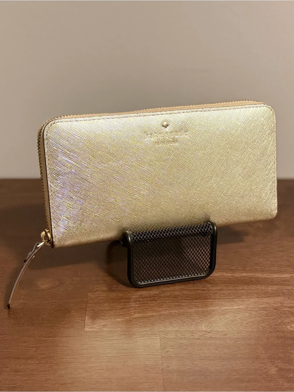 Kate Spade Gold Cedar Street Lacey Wallet